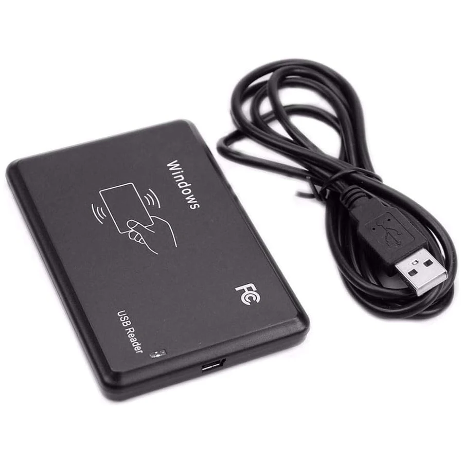 Smart RFID Card Reader 125KHz 13.56MHz ID IC Dual Frequency Nfc Card Encrypted Programmer Reader With USB Interface
