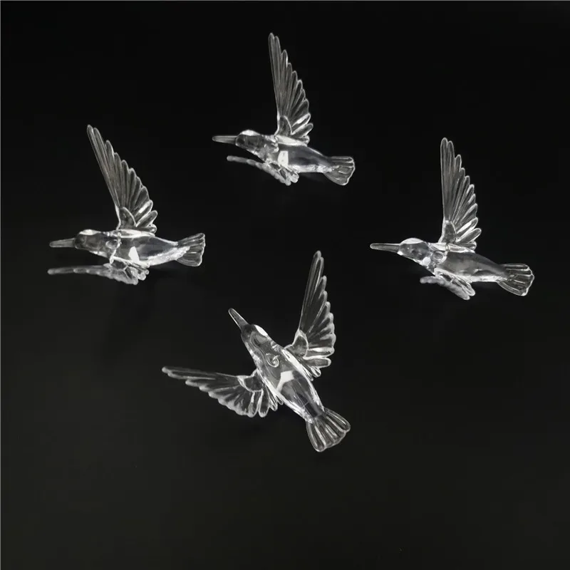 Wedding Acrylic Transparent Bird Crystal Hummingbird Wedding Ceiling Ceiling Lighting Festival Party Supplies