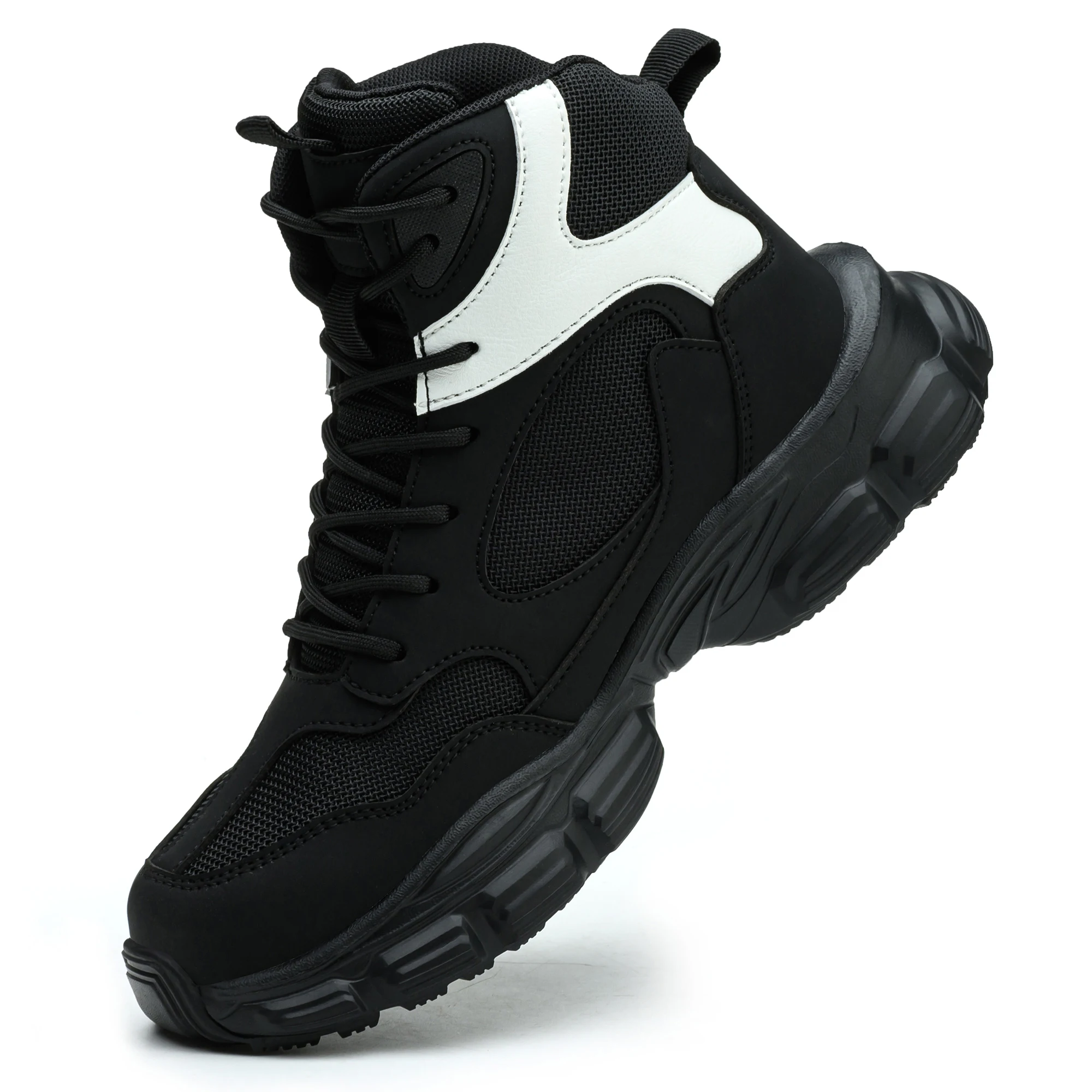 Ladies High-Top Safety Work Boots Spring Season Protective Footwear for Women