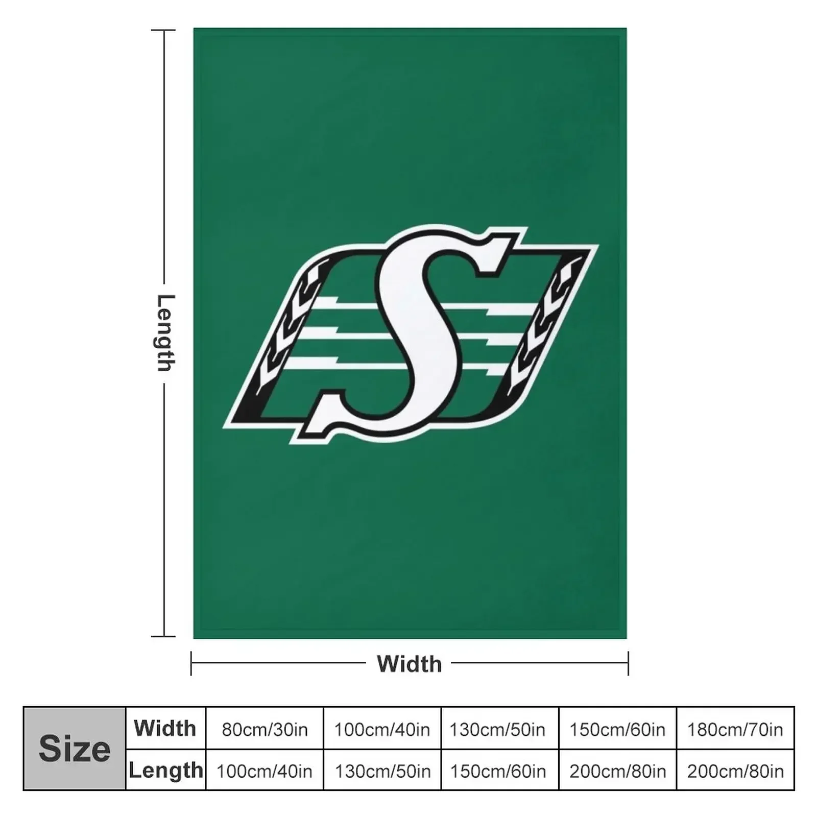 Fan Roughriders Saskatchewan merch Throw Blanket Nap Sofa Quilt Flannel Fabric Sofa Throw Blankets