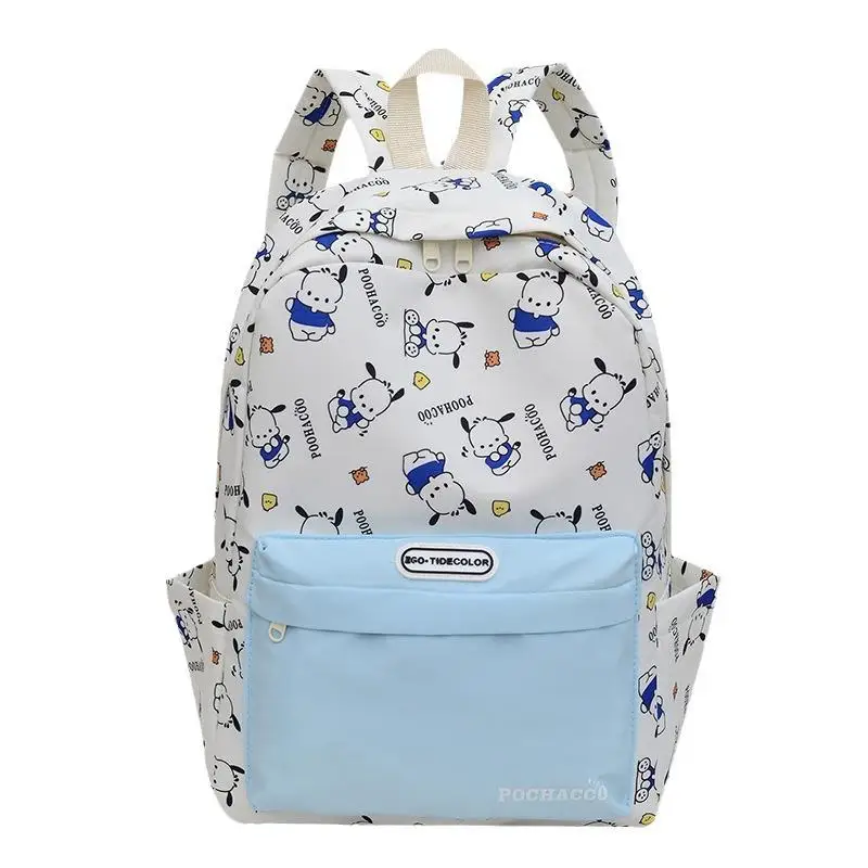 Hello Kittys Sanrios enfant sac à dos nouveau dessin animé impression sac fille sac à dos loisirs enfant Anime Figure étudiant sac d'école