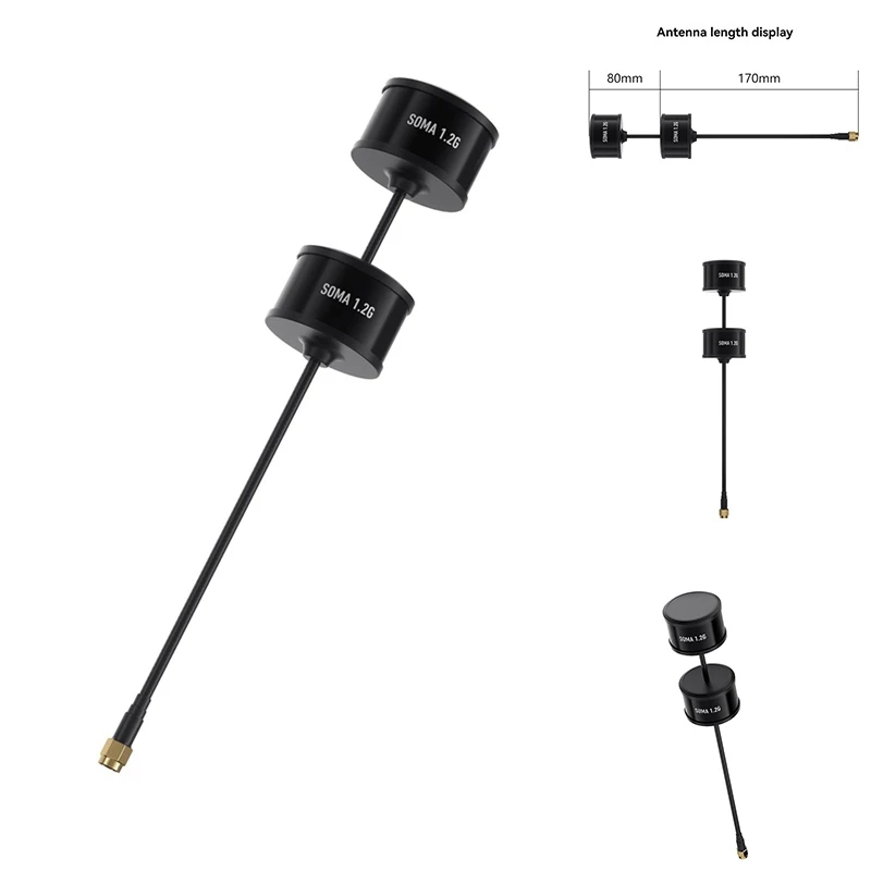 Antena Dual RHCP SMA 170MM para RC FPV Quadcopter Drone piezas de accesorios de estilo libre