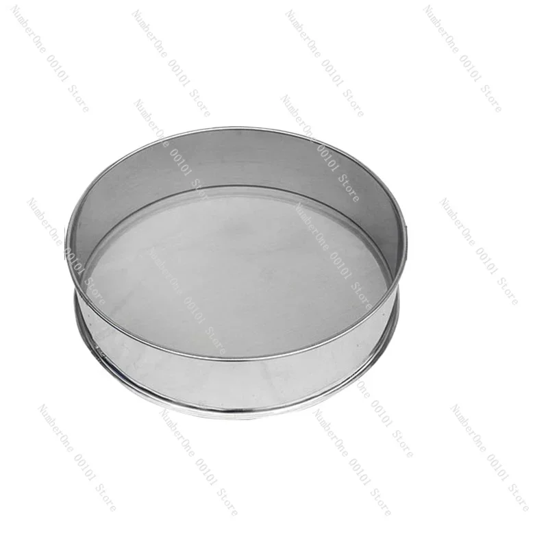 Diameter 30CM Height 10CM / 15CM SUS All Stainless Steel Sieve For Electric Vibrating Machine Optional Mesh