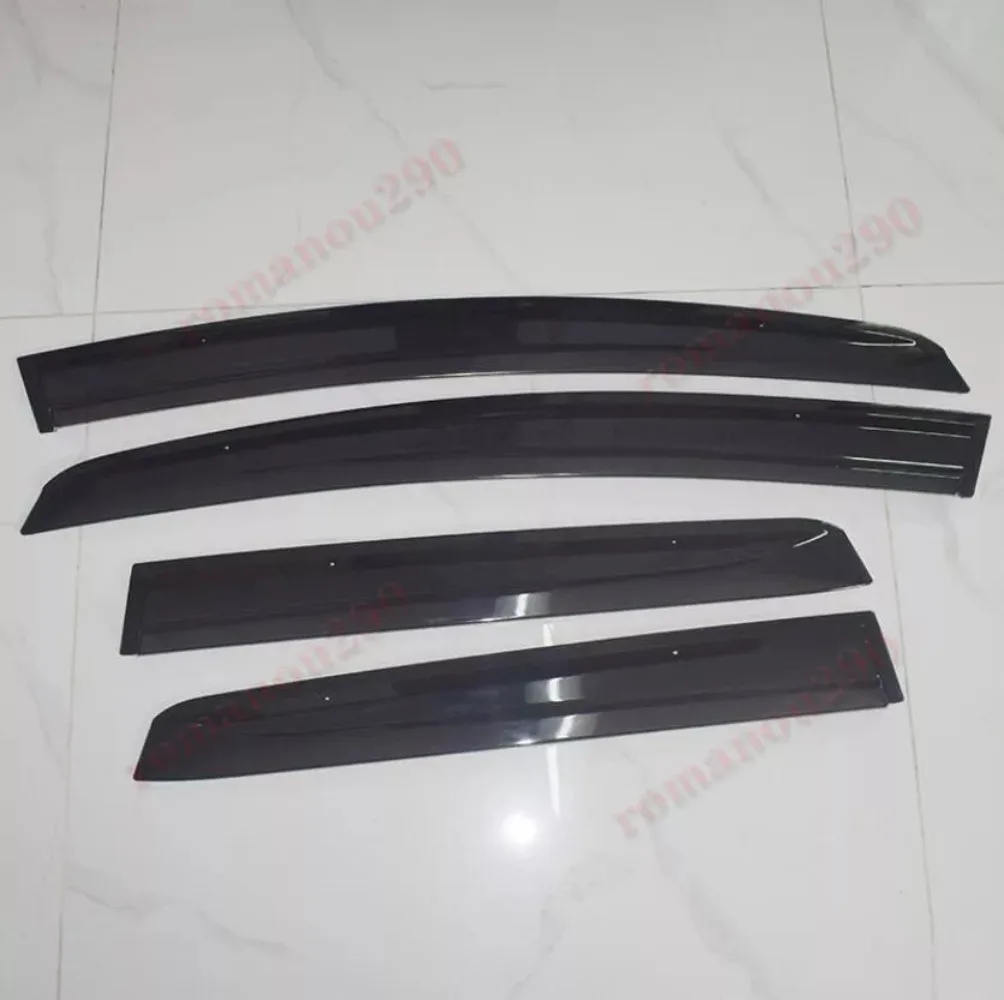 For Honda Fit 2015-2020 Smoke Black Window Visor Sun Rain Guard Vent Shade 4PCS