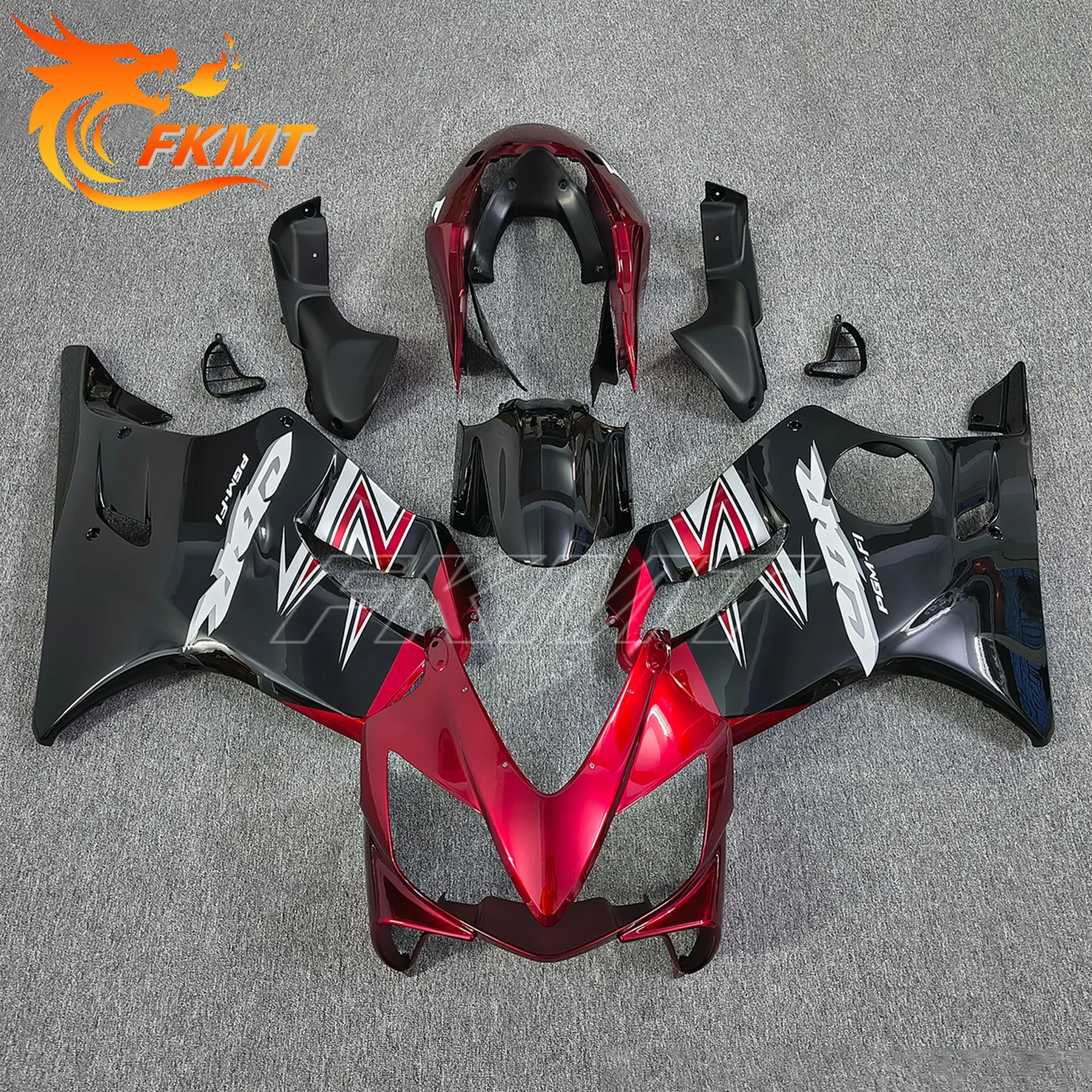 

Fairing Kit For HONDA CBR 600 F4I 2004 2005 2006 2007 Free Custom Injection fairings CBR600 F4i 04 05 06 07 Glossy Black
