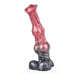 A Variety of Liquid Silicone Equine Animal Dildo Large Animal Penis Sex Masturbator Adult Massage 1