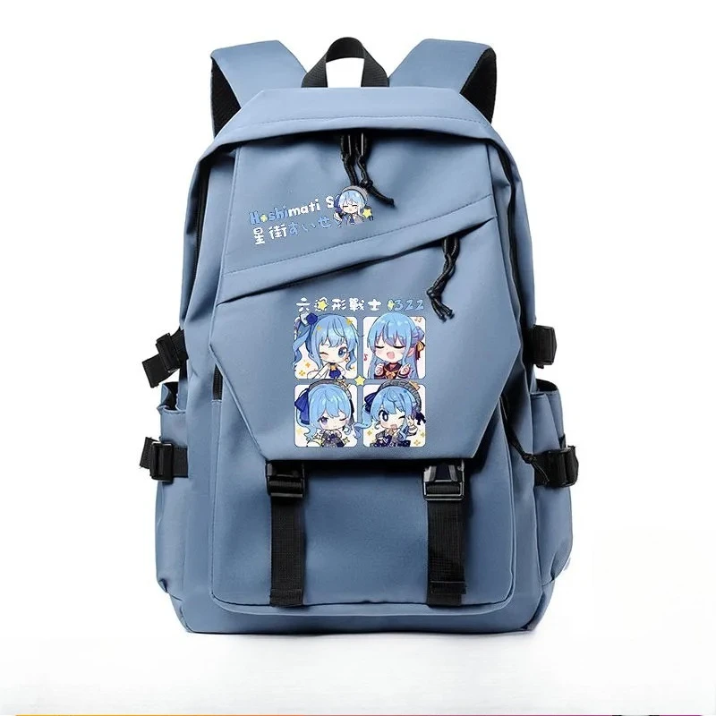 Hoshimachi Suisei Tasche, kreativer, hochwertiger, zweidimensionaler Animations-Cartoon-Druck, tragbare, einfache Reisetasche mit großem Fassungsvermögen – Detail 3