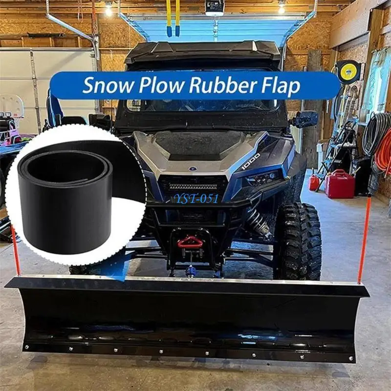 

E15A Snow Plows Paddle Flaps Replace Supplies Snow Removal Parts Snow Guards Rubber Snow Deflectors for Garden Outdoor