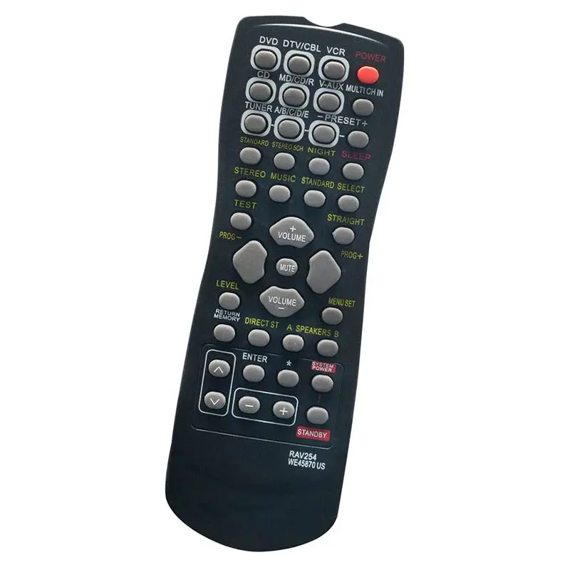 Budget-Friendly RAV254 Replace Remote Control for Receiver RX-V496 -5240 -5250 -5630 RX-V350 RX-V359 RX-V390