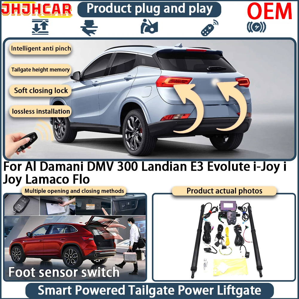 Smart Electric Powered Tailgate For Al Damani DMV 300 Landian E3 Evolute i-Joy i Joy Lamaco Flo Power Liftgate System Key Remote