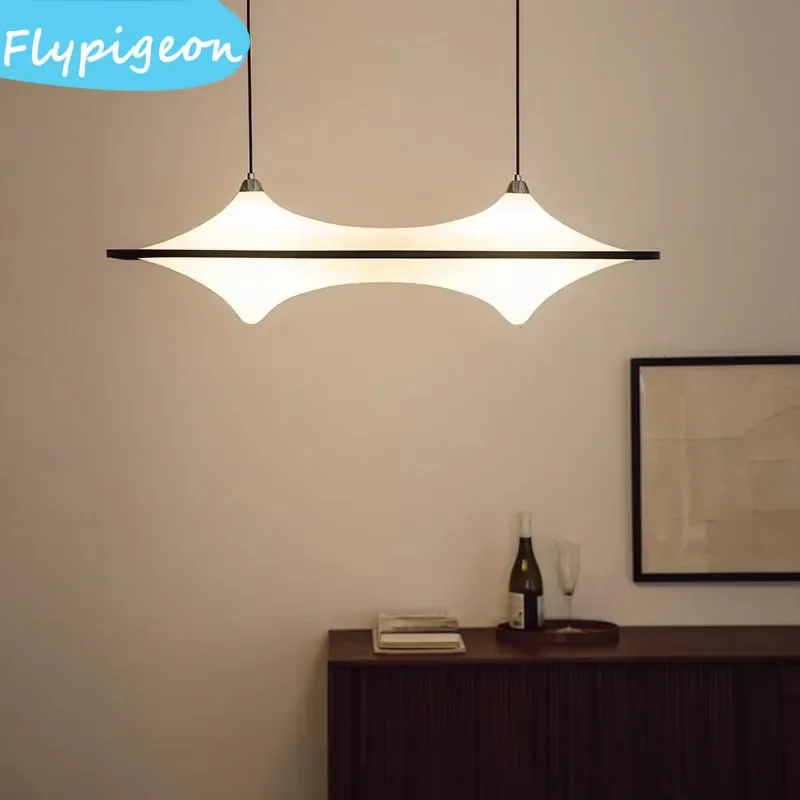 

Nordic Vintage Acrylic Cloud Pendant Light Simple Design for Living Dining Room Bedroom Restaurant Decor Pendant Lamp Lighting