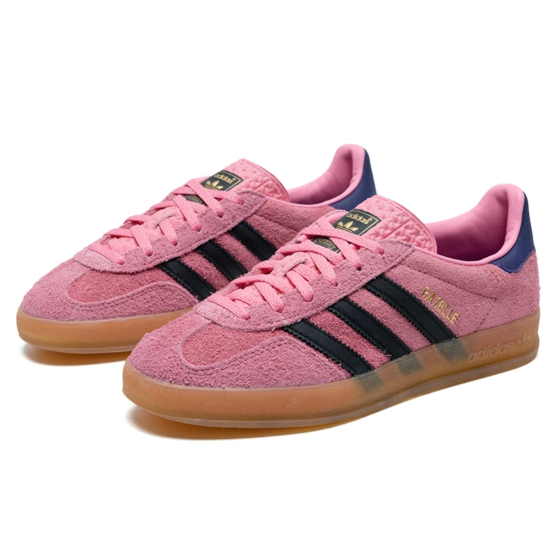 

Женские кроссовки Adidas Originals, модные туфли с Т-образным носком в стиле ретро, тренировочные туфли из контрастной замши, легкая повседневная обувь с низким берцем Ie7002