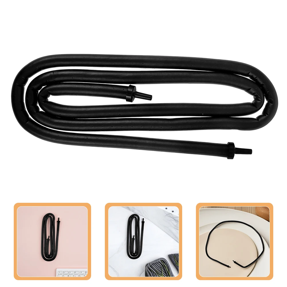 

2pcs Flexible Rubber Bubble Tube Aerator for Fish Tank Aquarium Air Stones Bubbler Enhancing Oxygen Levels Efficiently Small Pet