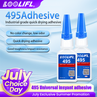 Super Glue All-Purpose Liquid 20g - Fast Drying Clear CA Adhesive for Metal,Plastic, Wood, Ceramic, Glass & DIY Repairs Easy Use