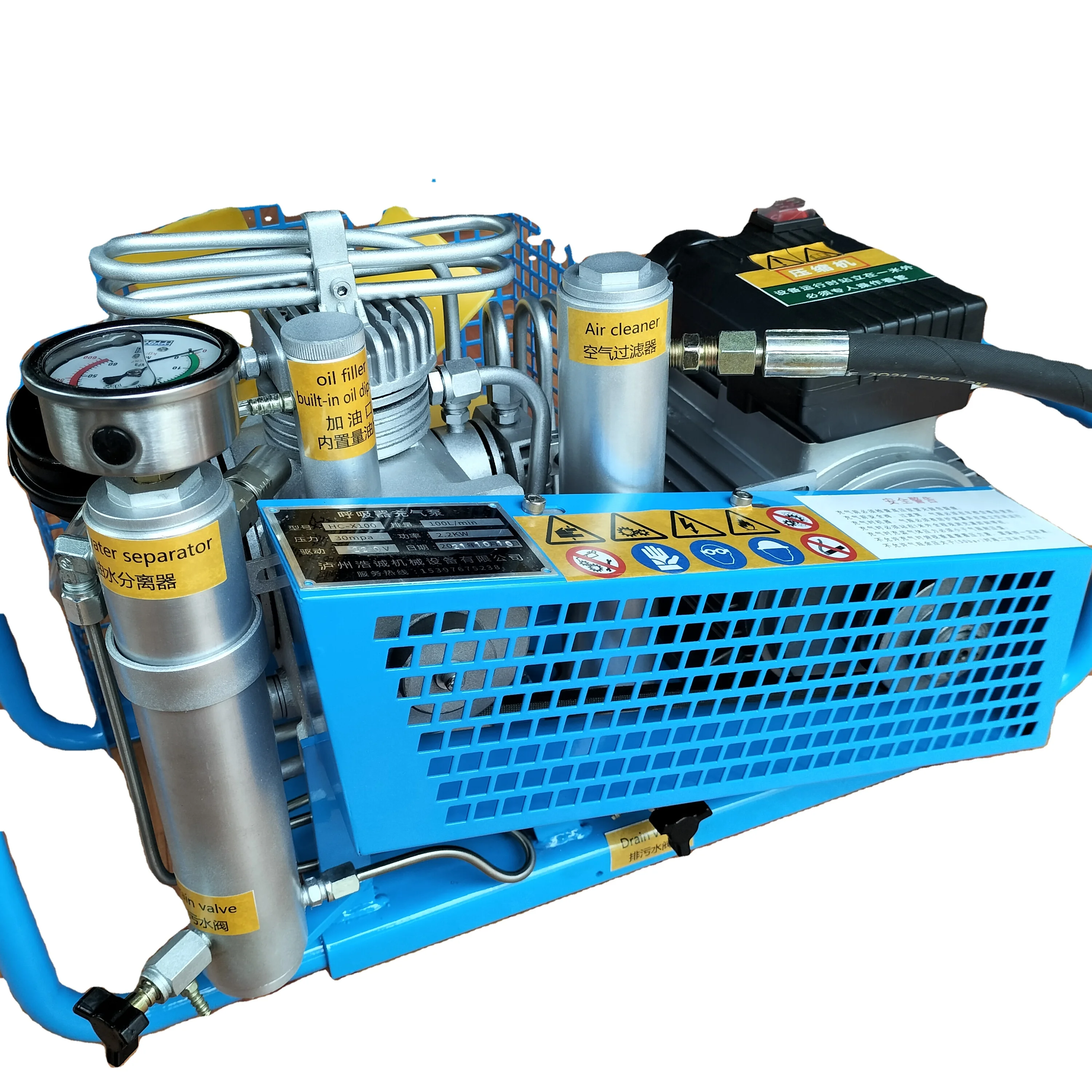 

Популярный портативный промышленный CNG высокого давления для подводного плавания, энергосберегающий домашний мини-воздушный компрессор