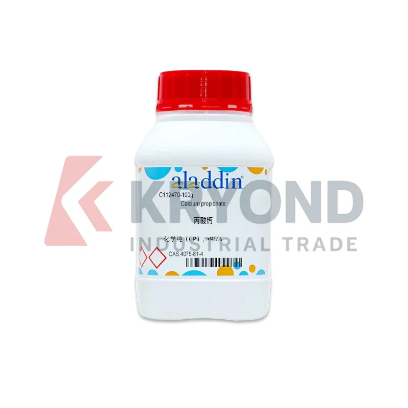 Aladdin C112470 Calcium Propionate Research Grade Laboratory Chemical Reagent CAS 4075-81-4 Organic Synthesis Research 25g 500g