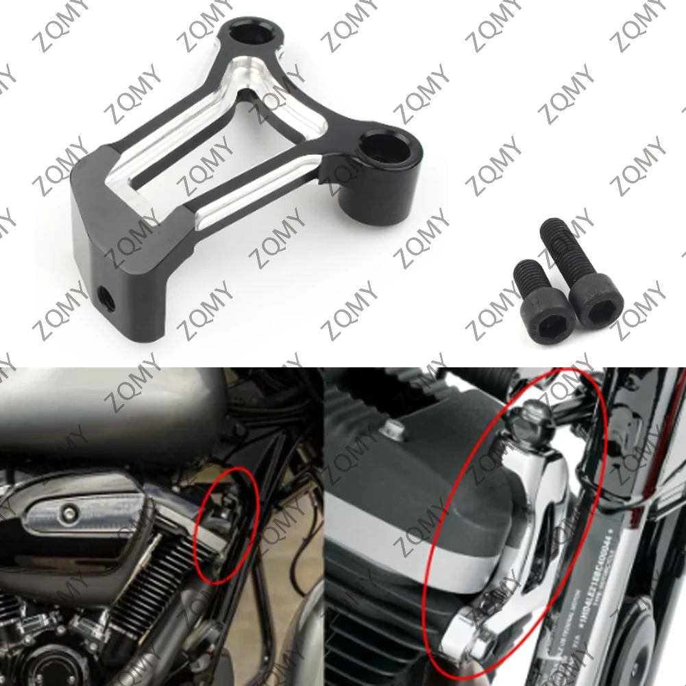 Black Motorcycle Engine Mount Bracket for Harley FLT Touring Road Street Glide 2009 2010 2011 2012 2013 2014 2015 2016