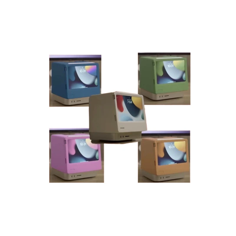 Y2K style 3D printing retro monitor shell, suitable for 7 colors, retro sub-screen bracket DIY desktop ornament