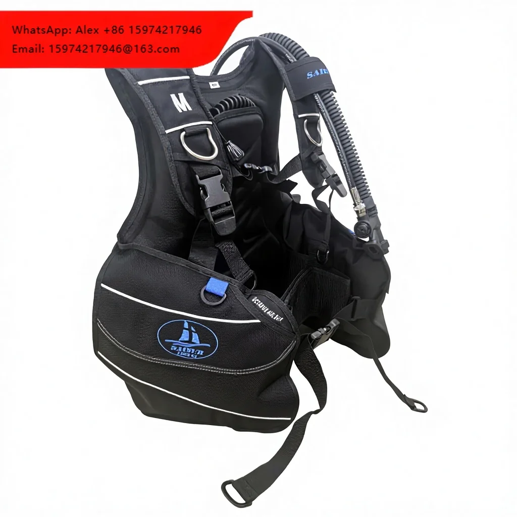 Nylon For Scuba Diving Equipment Durable Jacket Vest BCD Buoyancy Compensator Underwater Training Snorkel Regulator Set