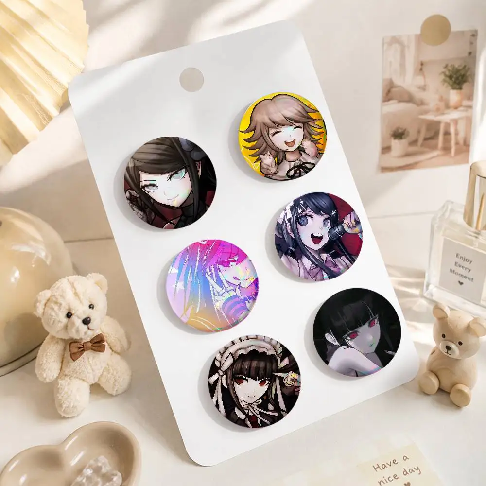 Anime A-Danganronpa-E Cosplay COSTUME Badge Pin Tinplate Brooch Prop Xmas Gift Birthday Gift