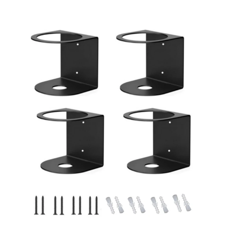 Space Efficient Wall Mounted Sprayer Can Rack Utility Sprayer Can Storage Rack Wall Mount Practical Organizers for Home