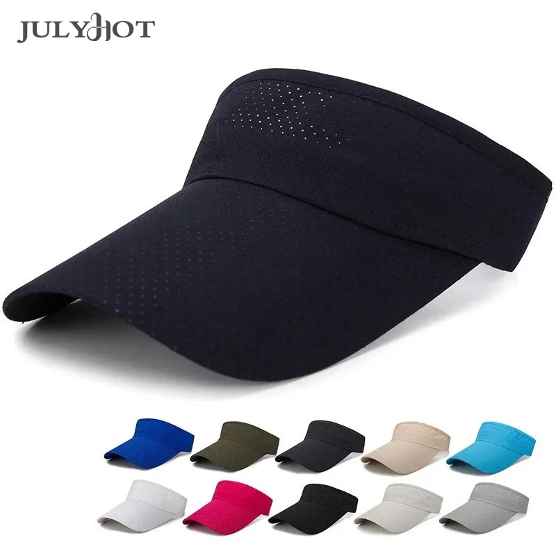 

Summer Big Brim Sun Hat Outdoor Men's And Women's Sports Visor Baseball Hat Light Plate Empty Top Hat