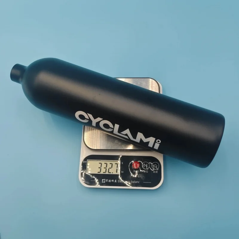 CYCLAMI 1,3 l Split Air Tank Fahrradreifenfüller MTB Road 29' Tubeless Reifenverstärker mit Zylinder für Rennradfahren – Detail 12