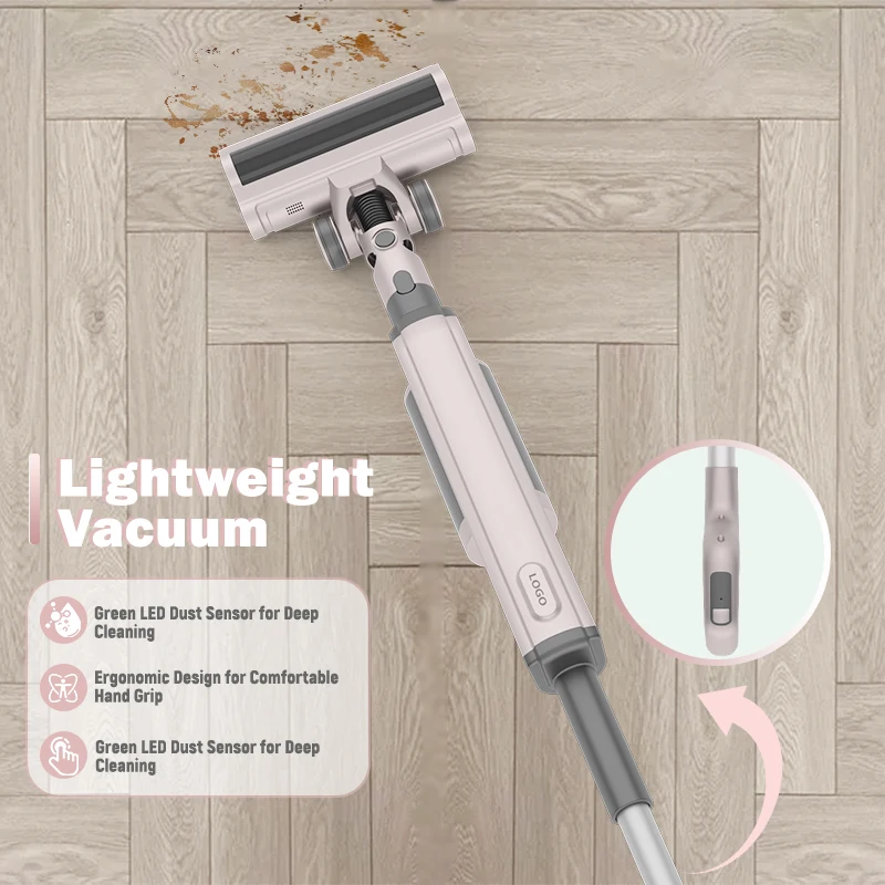 Long-lasting Multifunction Handheld Lightweight Stick Vacuum Cleaners Cordless Stick Vacuum Cleaner