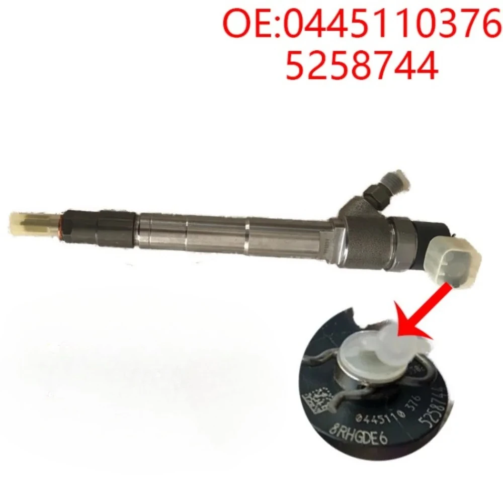 

Для 0445110376 Форсунка Common Rail высокого давления подходит для инжектора двигателя Foton Cummins ISF2.8 5258744 0 445 110 376
