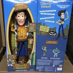 40 cm Disney Toy Story 4 Figurka anime Talking Woody Buzz Jessie Figurki akcji Dekoracja Kolekcja modeli Świąteczne zabawki Prezenty