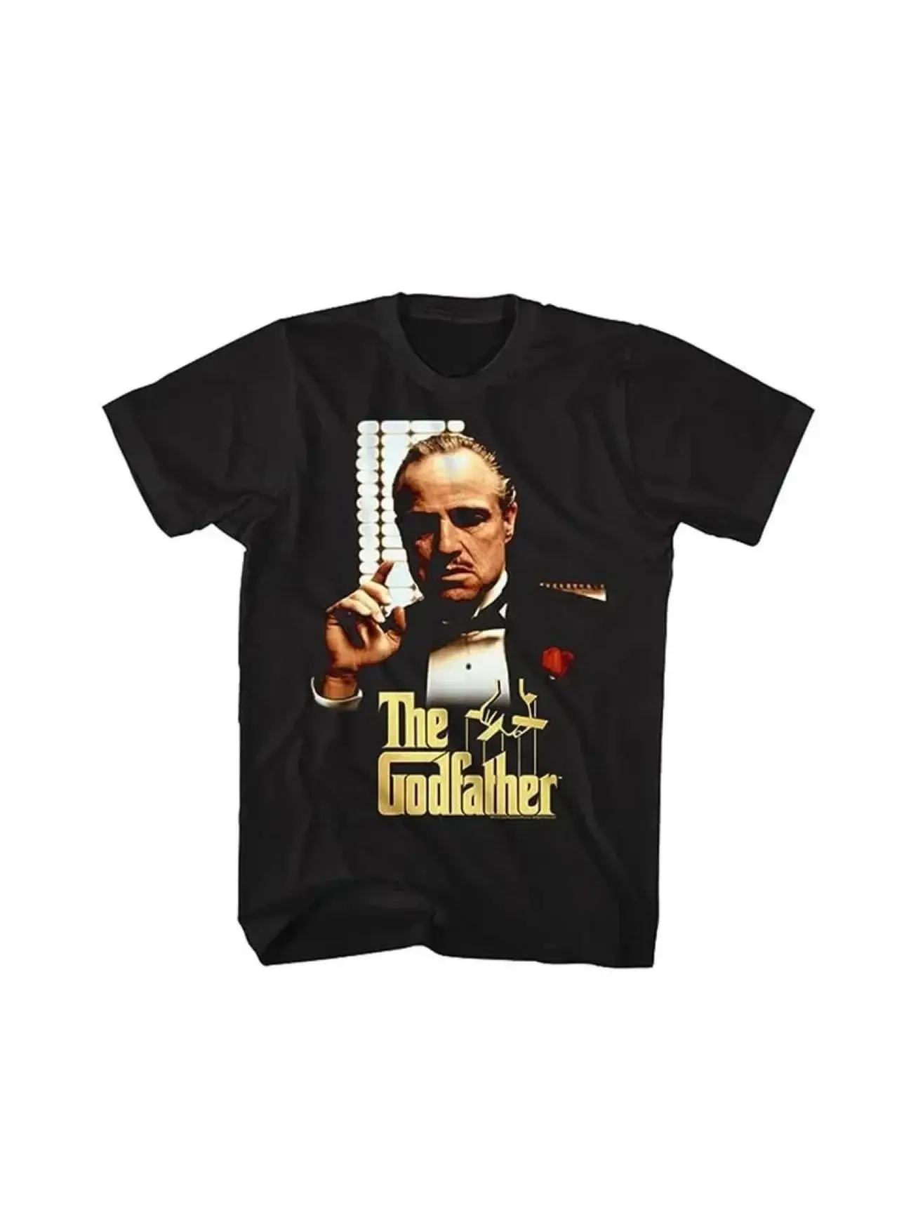 2024 The Godfather Printed Cotton T-Shirts Men Retro O-Neck Short Sleeves T Shirt Harajuku Unisex Tees Tops Clothing77899