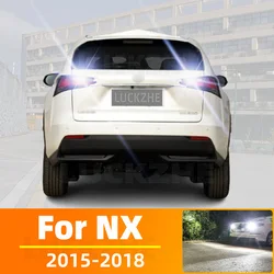 2pcs LED Reverse Light For Lexus NX200T NX300H Accessories 2015 2016 2017 2018 Backup Back Up Lamp