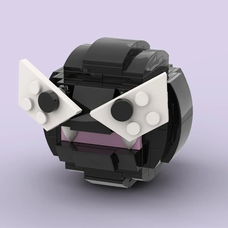 

95 шт. MOC Gastly в сборе, строительные блоки, рождественский подарок, сделай сам, интерактивный дизайн для родителей и детей, совместная работа, для взрослых