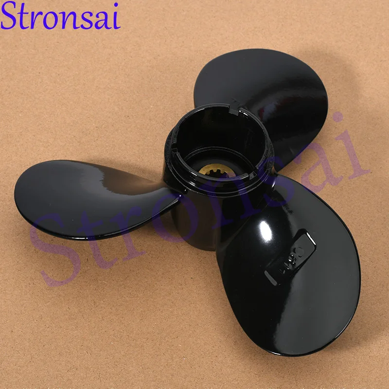 Boat Engine Propeller 7 1/4*6 1/2 10 Tooth For Suzuki Outboard Motor 2T 4HP 5HP 6HP 2 Stroke Replaces Parts