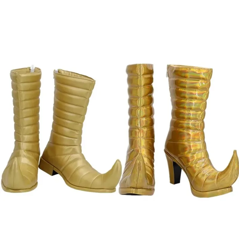 Chaussures de Cosplay Anime Dio Brando, bottes pour hommes et femmes, déguisement fantaisie d'halloween, Costumes de fête de carnaval, accessoires