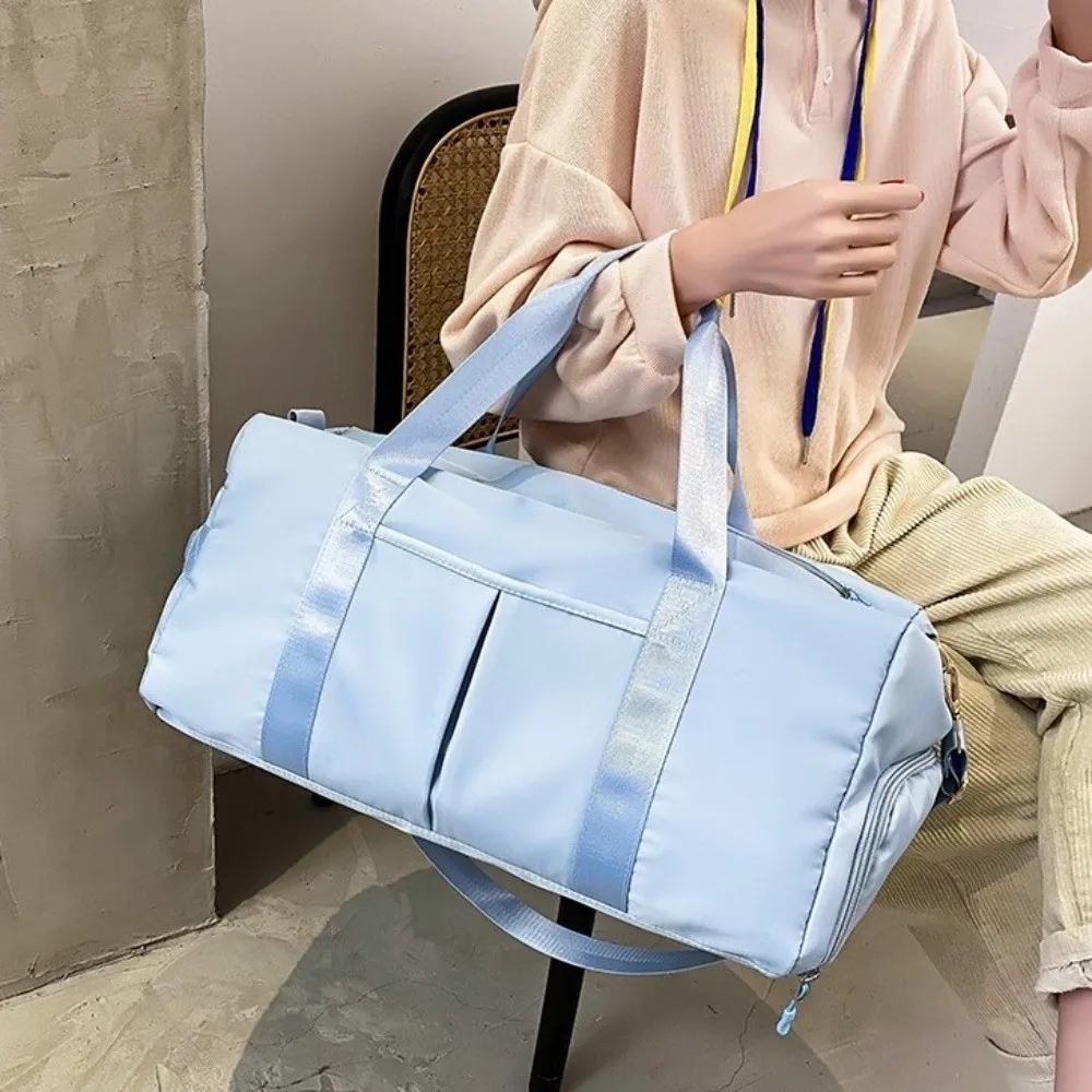 Oxford – sac de voyage pour bagages, sac de sport multifonctionnel en Nylon pour courtes Distance, multicouche, couleur unie, sac à bandoulière pour gymnastique, Fitness