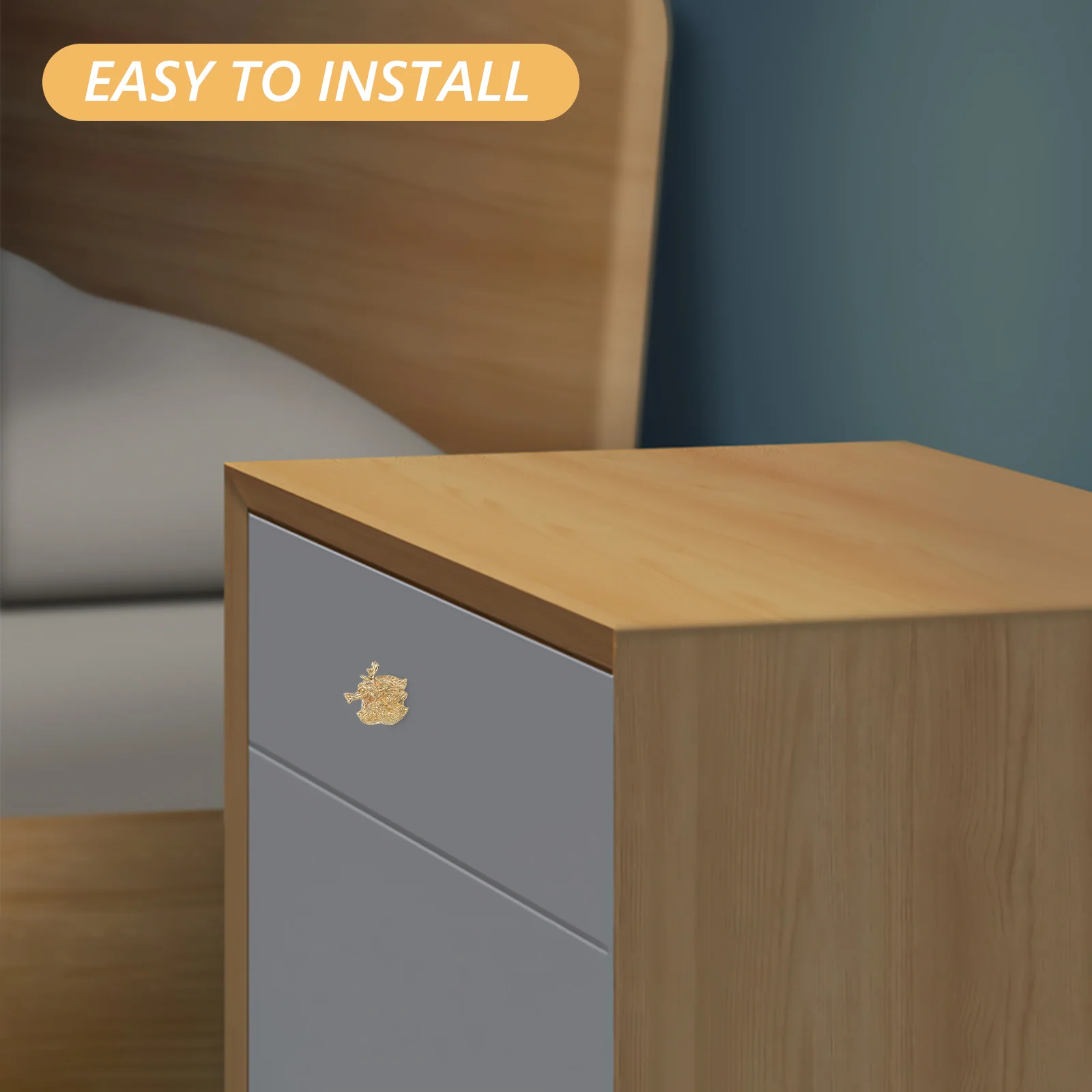 

Brass Dragon Head Cabinet Handle New Chinese Style Pull Knob for Wardrobes Dressers Kitchen Cupboards Decorative Brass Pulls