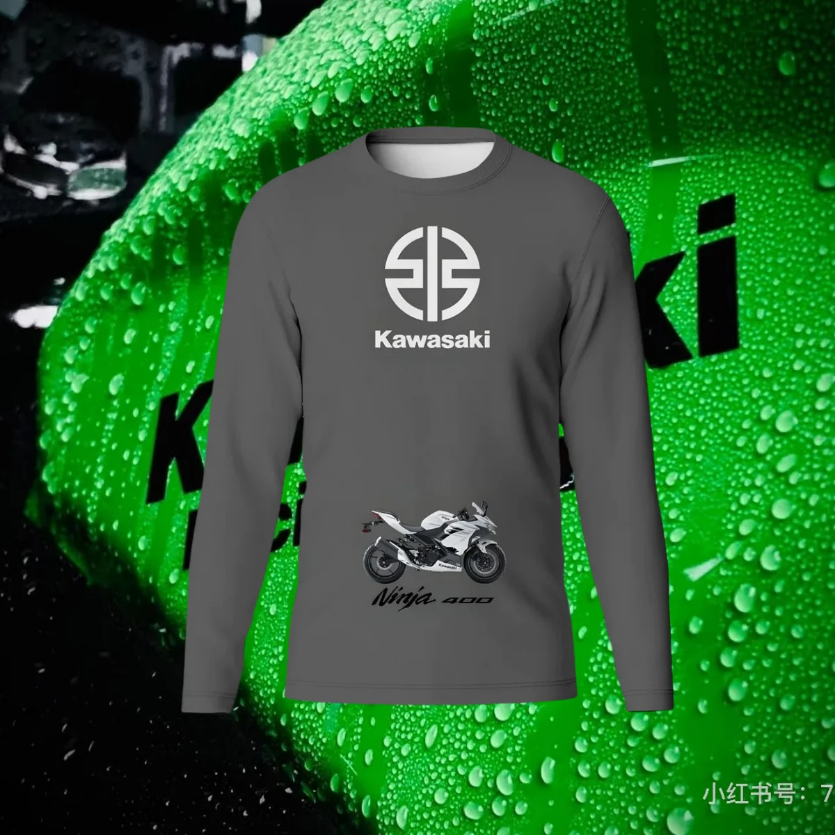 

Джерси Kawasaki для бездорожья, эндуро, для мотокросса, BMX, скоростной спуск, велосипедная футболка для мужчин, длинная велосипедная рубашка из джерси Mtb
