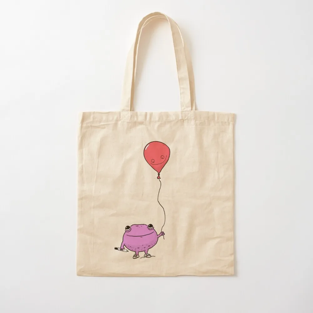 

Blomp and Balloon Tote Bag reusable shopping bag personalized tote Canvas Tote Bag