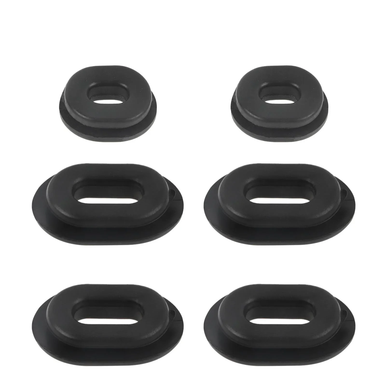 10 Sets Rubber Side Cover Grommets Motorcycle Panel Rubber Grommets for Yamaha Suzuki Kawasaki Honda CB100 CL XL 100 CG125 CB125