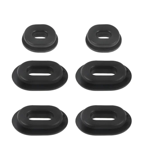 Imagen 2 del producto 10 juegos de arandelas de cubierta lateral de goma, arandelas de goma para Panel de motocicleta para Yamaha Suzuki Kawasaki Honda CB100 CL XL 100 CG125 CB125