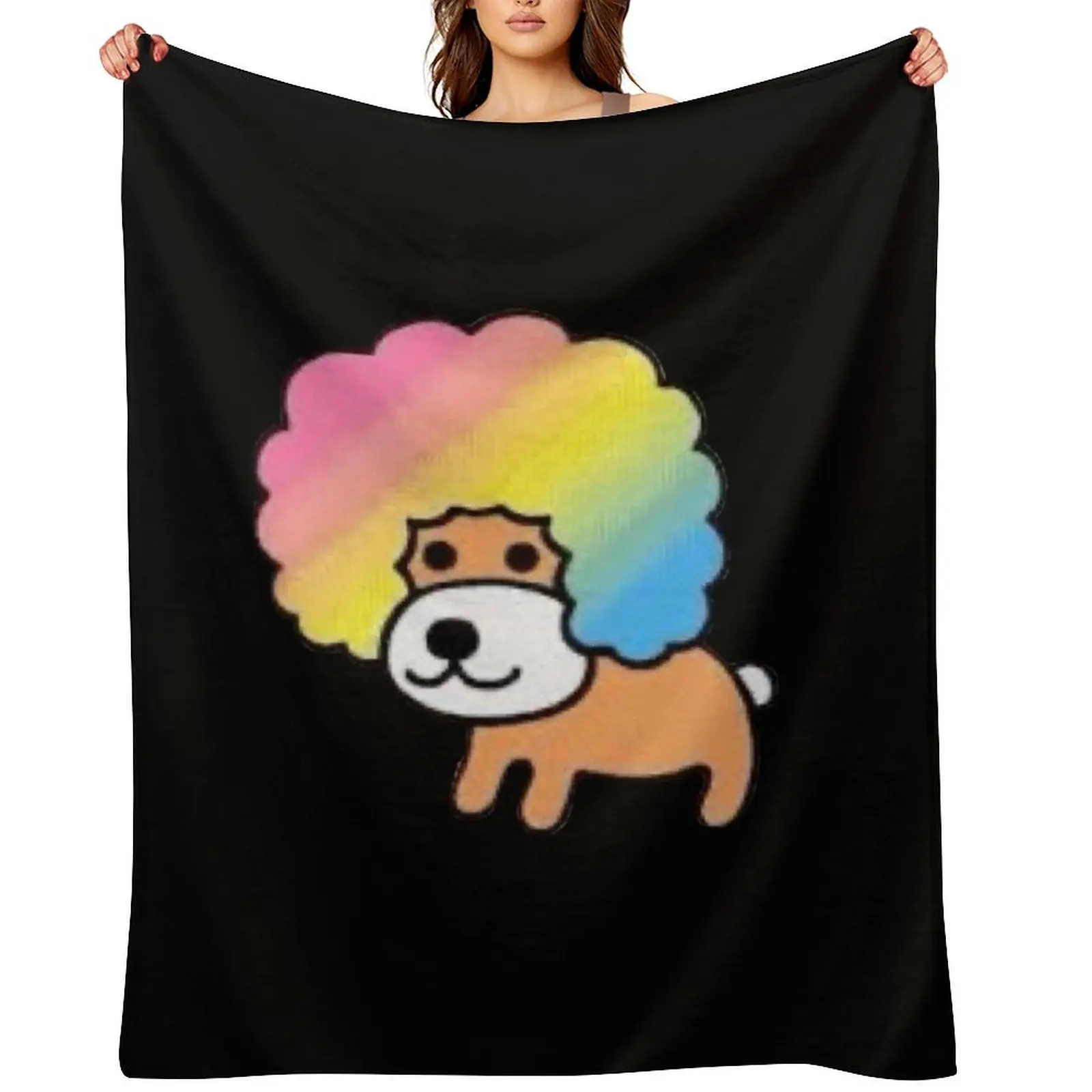 

Afro Ken Inspired Graphic Throw Blanket Blankets For Sofas Heavy Bed covers Sofas Blankets