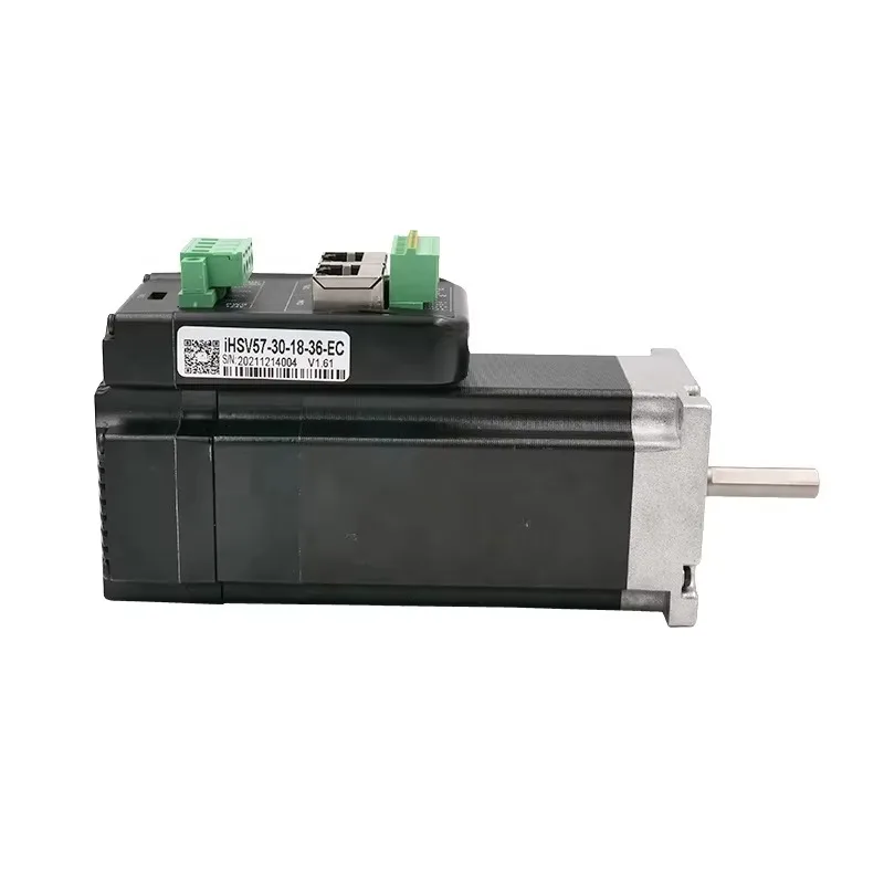 IHSV57-30-18-36-EC Ethercat Field Bus Motor 180W Integrated Ac Servo Motor with Drive Controller 36V 3000rpm for 3D Printer