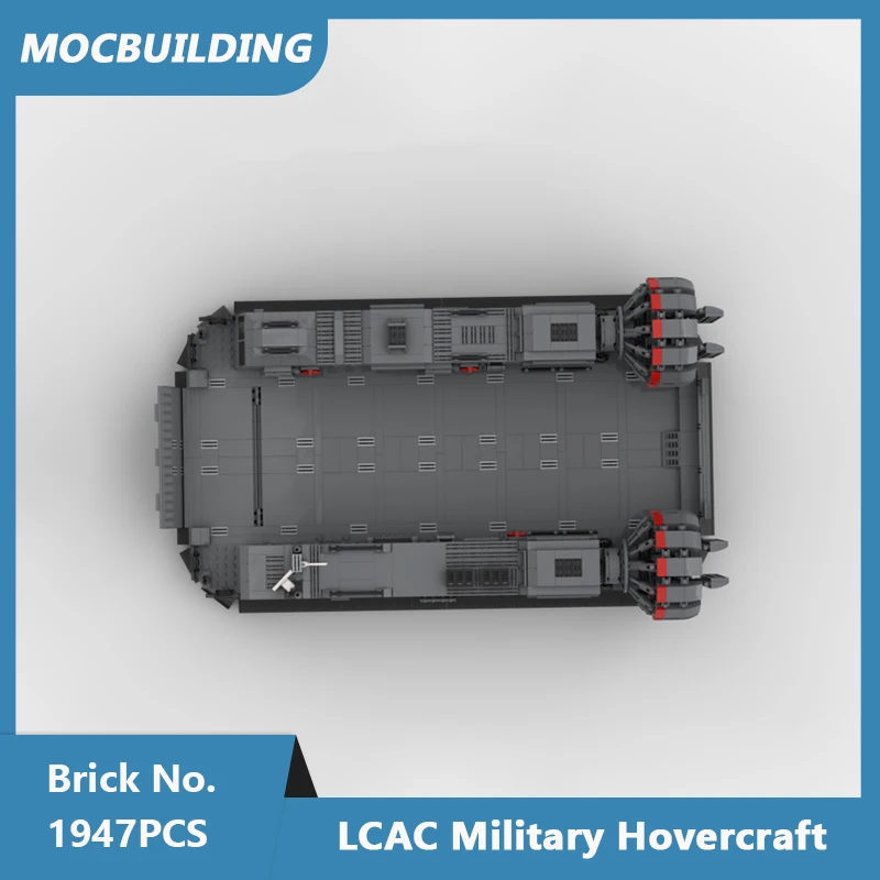 MOC-الحوامة العسكرية نموذج اللبنات ، الطوب تجميعها ، عرض التعليمية الإبداعية ، وجمع اللعب ، لتقوم بها بنفسك الهدايا ، 1950 قطعة