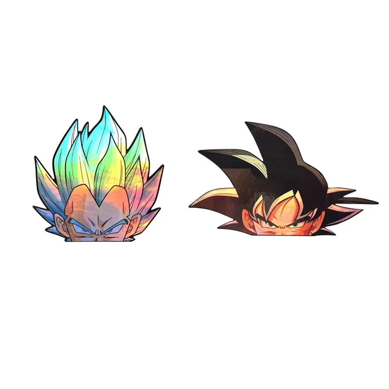 Dragon Ball Super/GT/Z stickers Vegeta car stickers creative anime motorcycle stickers black Goku creative body scratch stickers