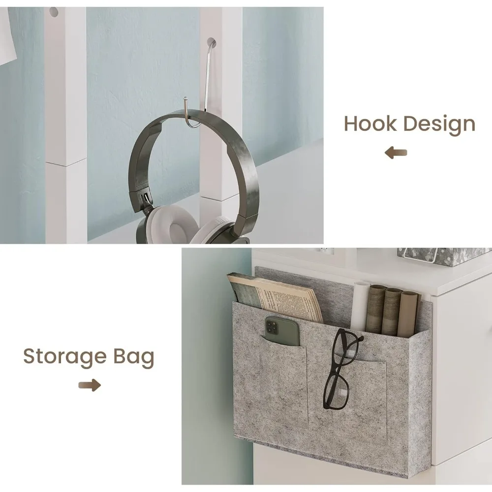 Secure Lockable 2-Drawer File Cabinet for Letter, Legal, and A4 Size Documents - Home Office Storage Solution