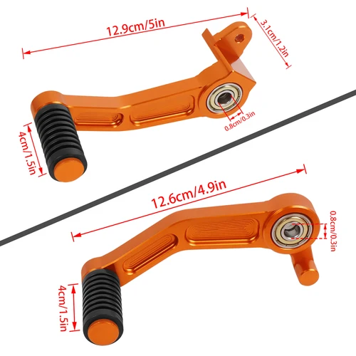 Imagen 2 del producto Palanca de Pedal de freno de motocicleta, palancas de cambio de marchas para DUKE 125 200 250 390 RC390 RC250 RC125 RC 200 2013-2016