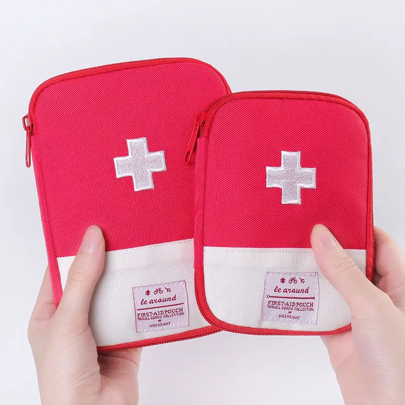 Kit di pronto soccorso da campeggio portatile borsa medica di emergenza custodia da viaggio custodia impermeabile per Kit per auto borsa vuota di