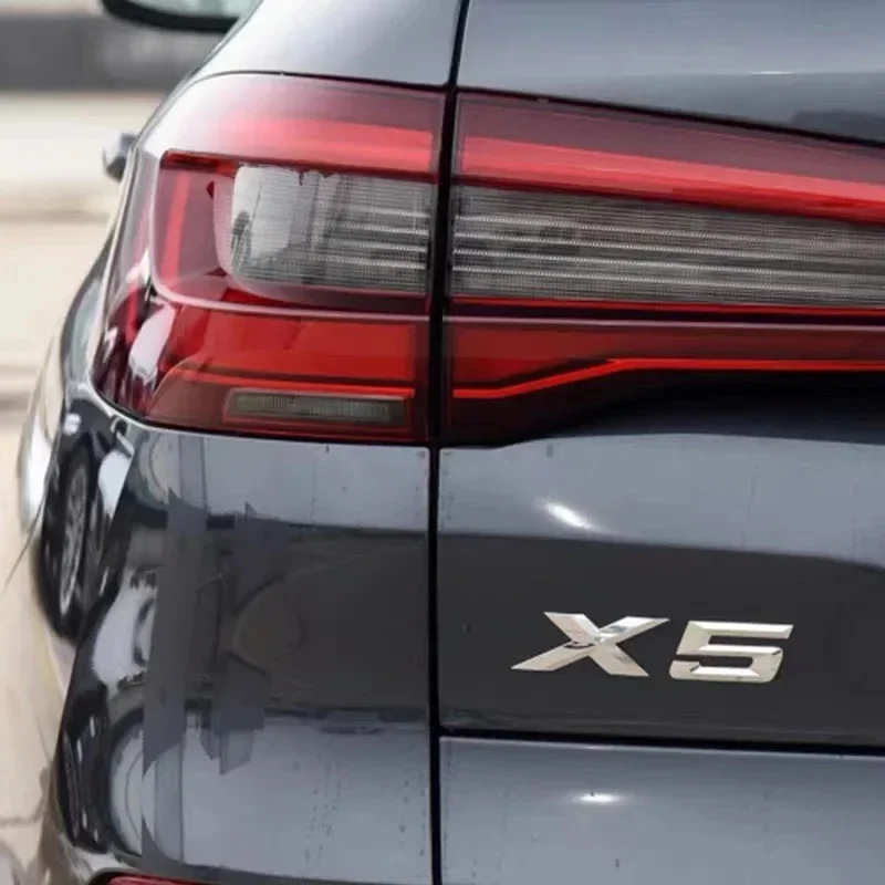 OK 3D ABS For BMW X 5 E70‎E53‎F15 X5 Letter Trunk Emblem Rear Badge Decal Sticker Black Brand New And High Quality view 5