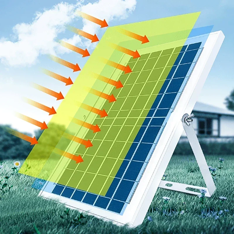 2024 últimas lámparas solares lámpara Industrial de alta bahía IP65 iluminación exterior Control remoto de luz candelabro Solar nueva energía